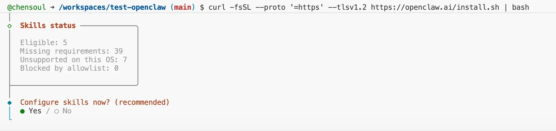 install-openclaw-in-github-codespace