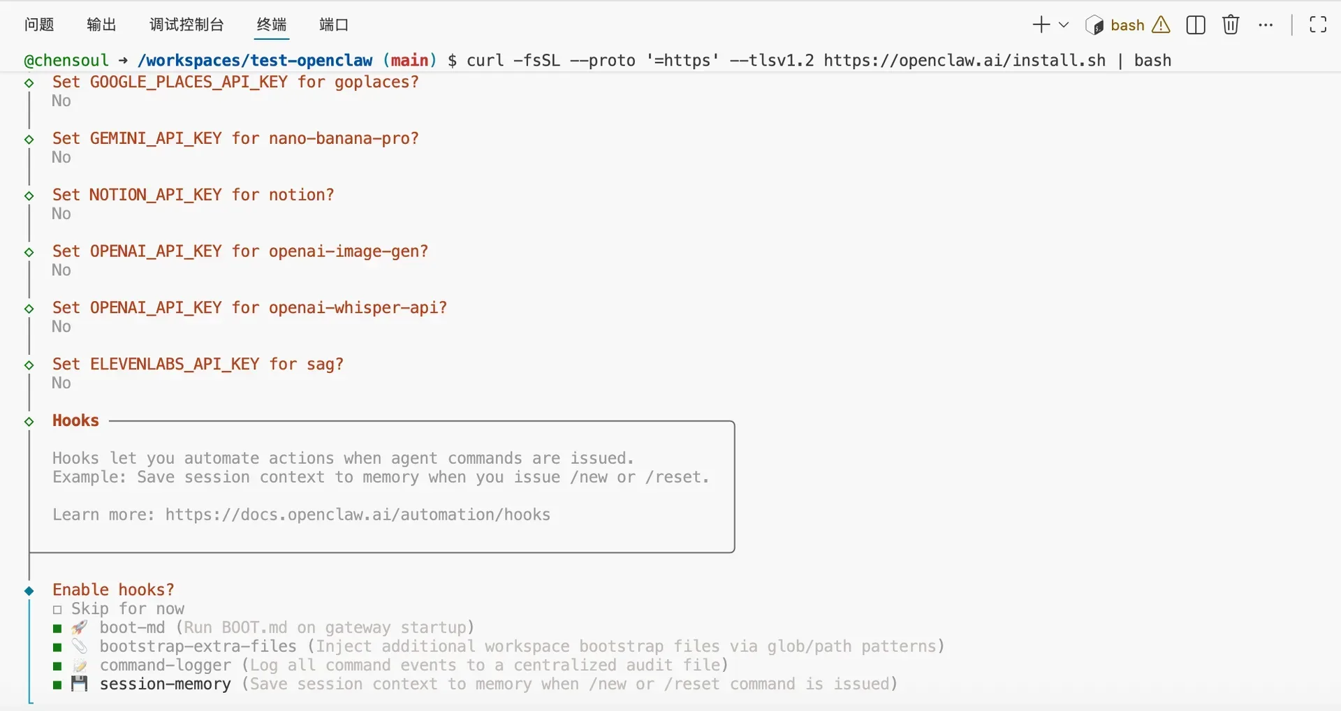 install-openclaw-in-github-codespace